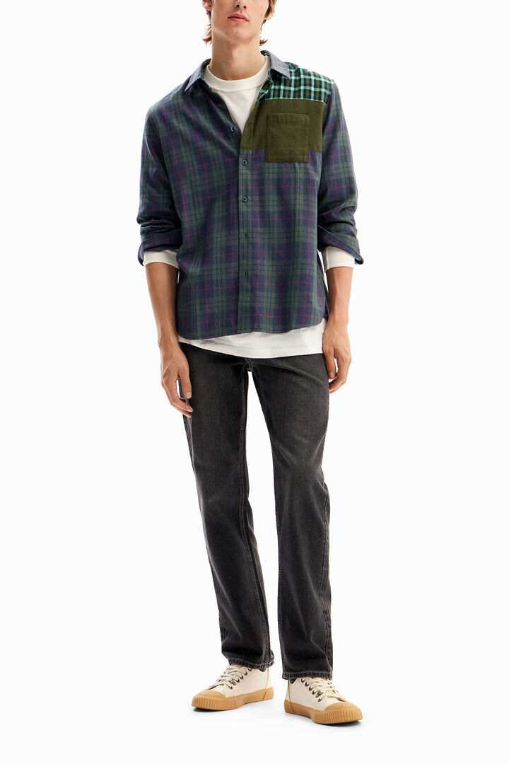 Plaid flannel shirt | Desigual