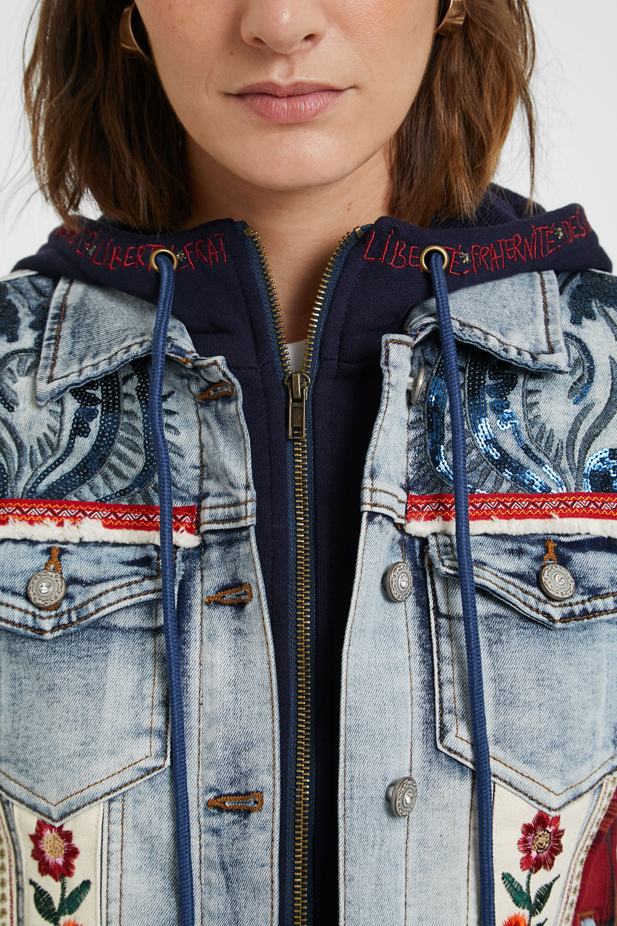 desigual denim jacket