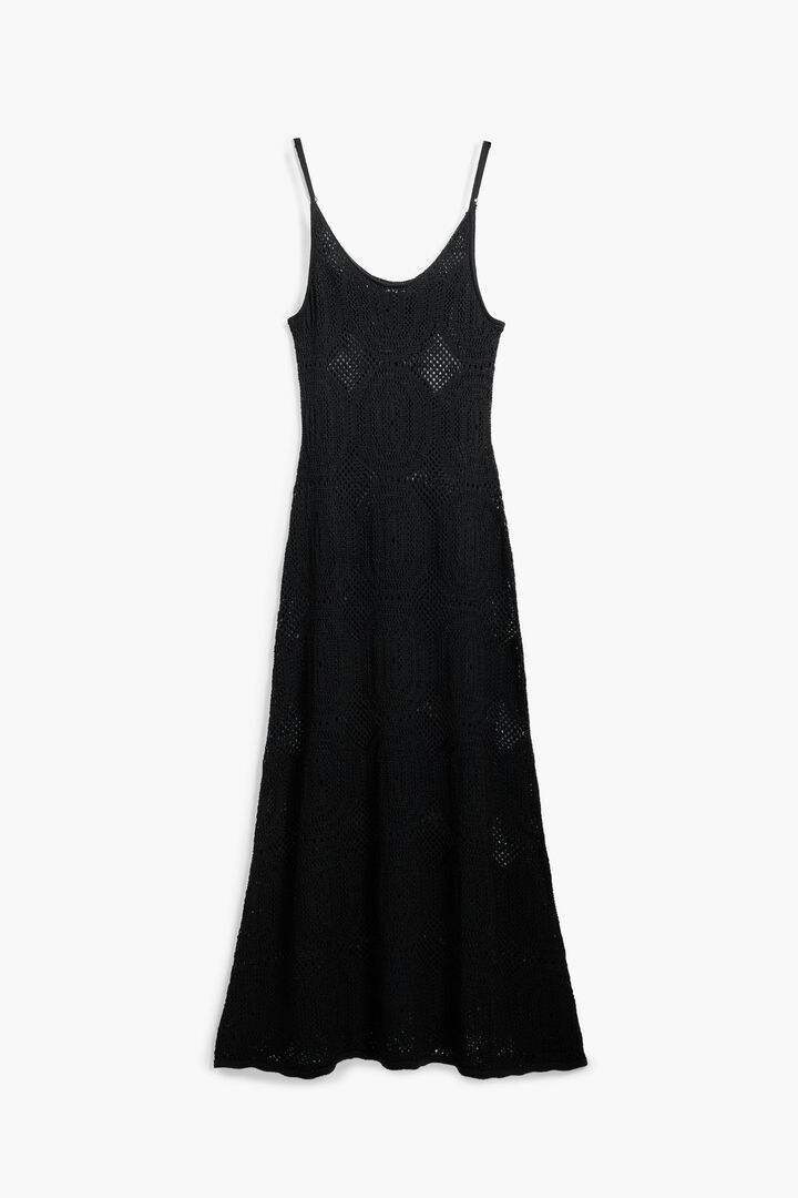 Crochet strap dress