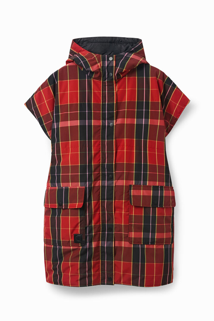 Poncho chaleco tartán | Desigual