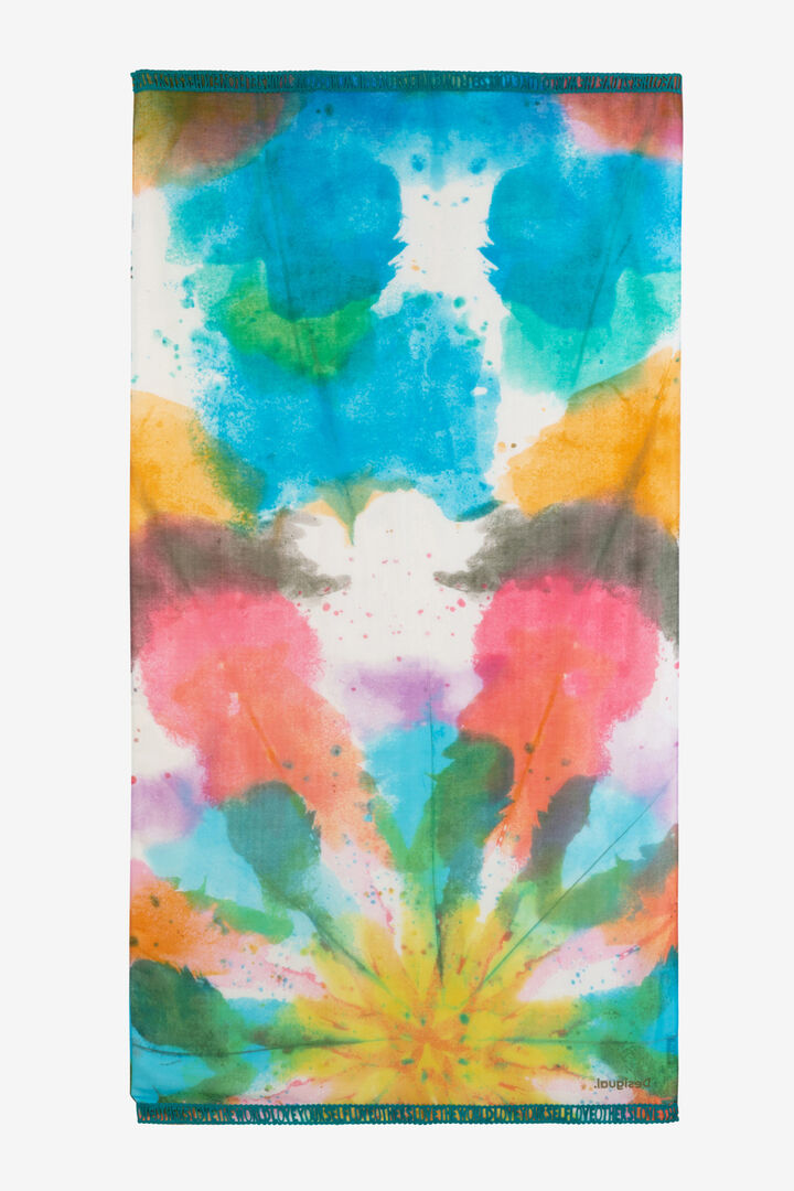 Foulard efecto acuarela | Desigual