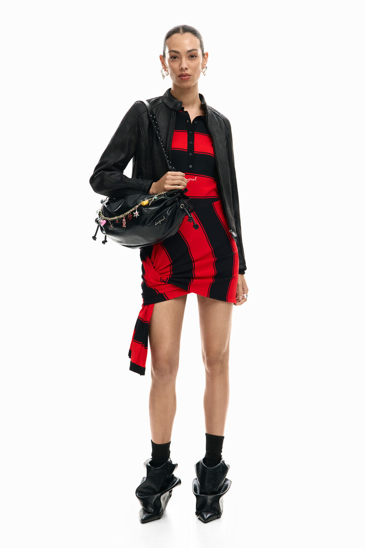 Faux leather jacket | Desigual