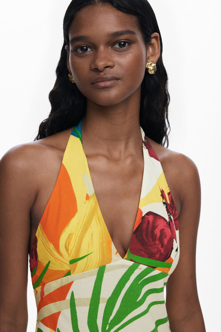 Robe courte tropicale | Desigual