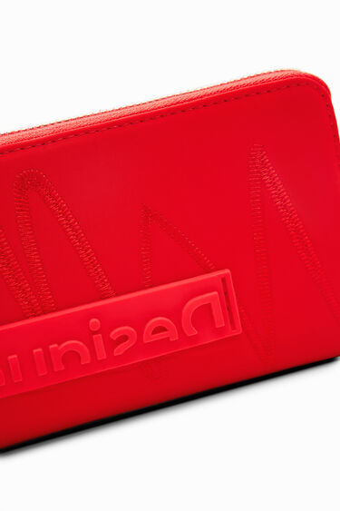 Cartera gran brodada | Desigual