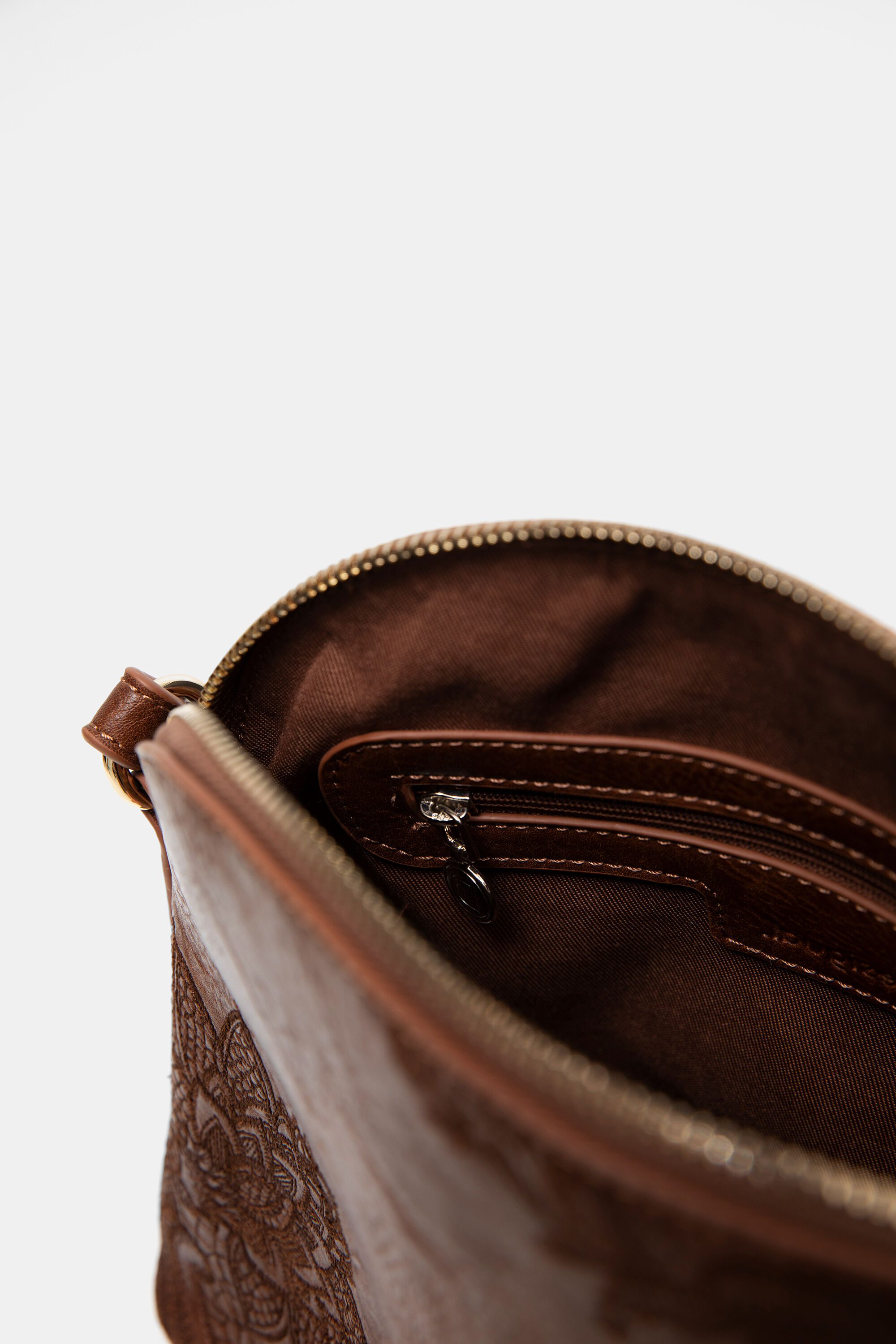 Crossbody bag double face