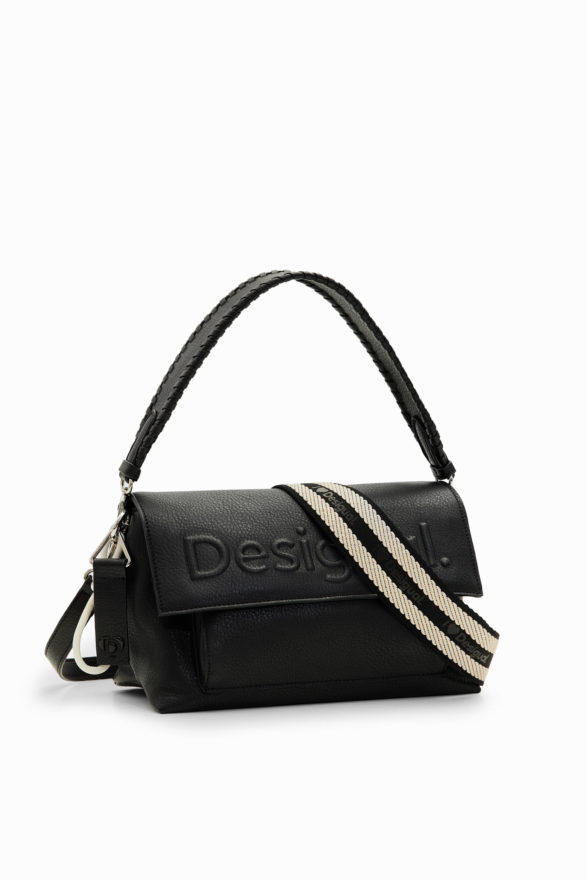 Desigual Borsa M tracolla logo