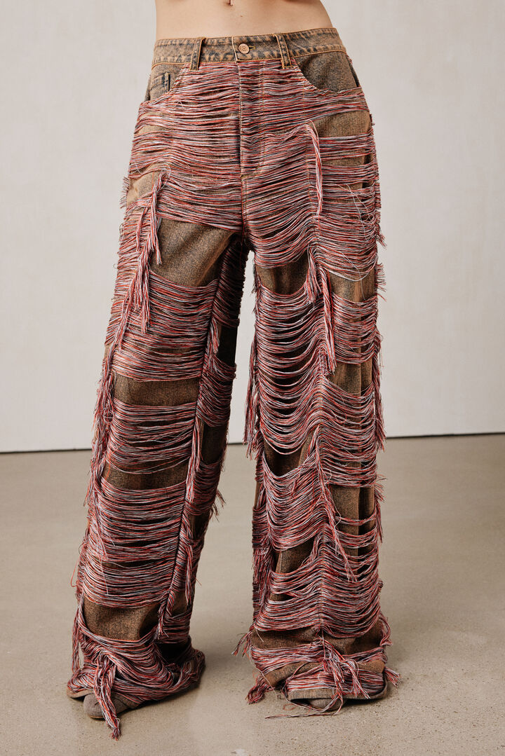 Frayed studio jeans | Desigual
