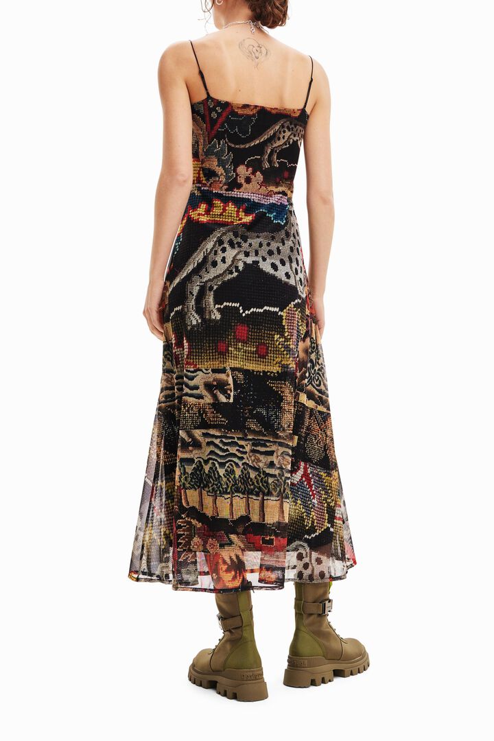 M. Christian Lacroix tapestry midi dress | Desigual