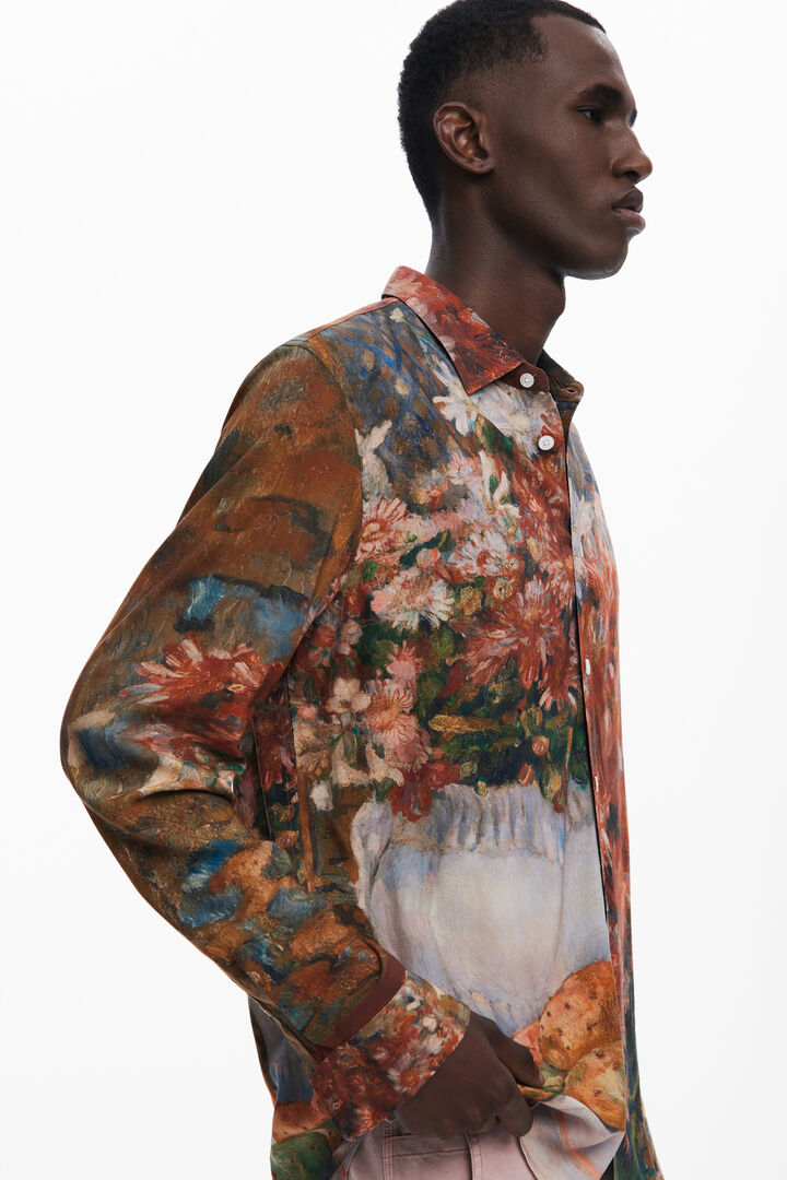 Camisa manga larga cuadro | Desigual