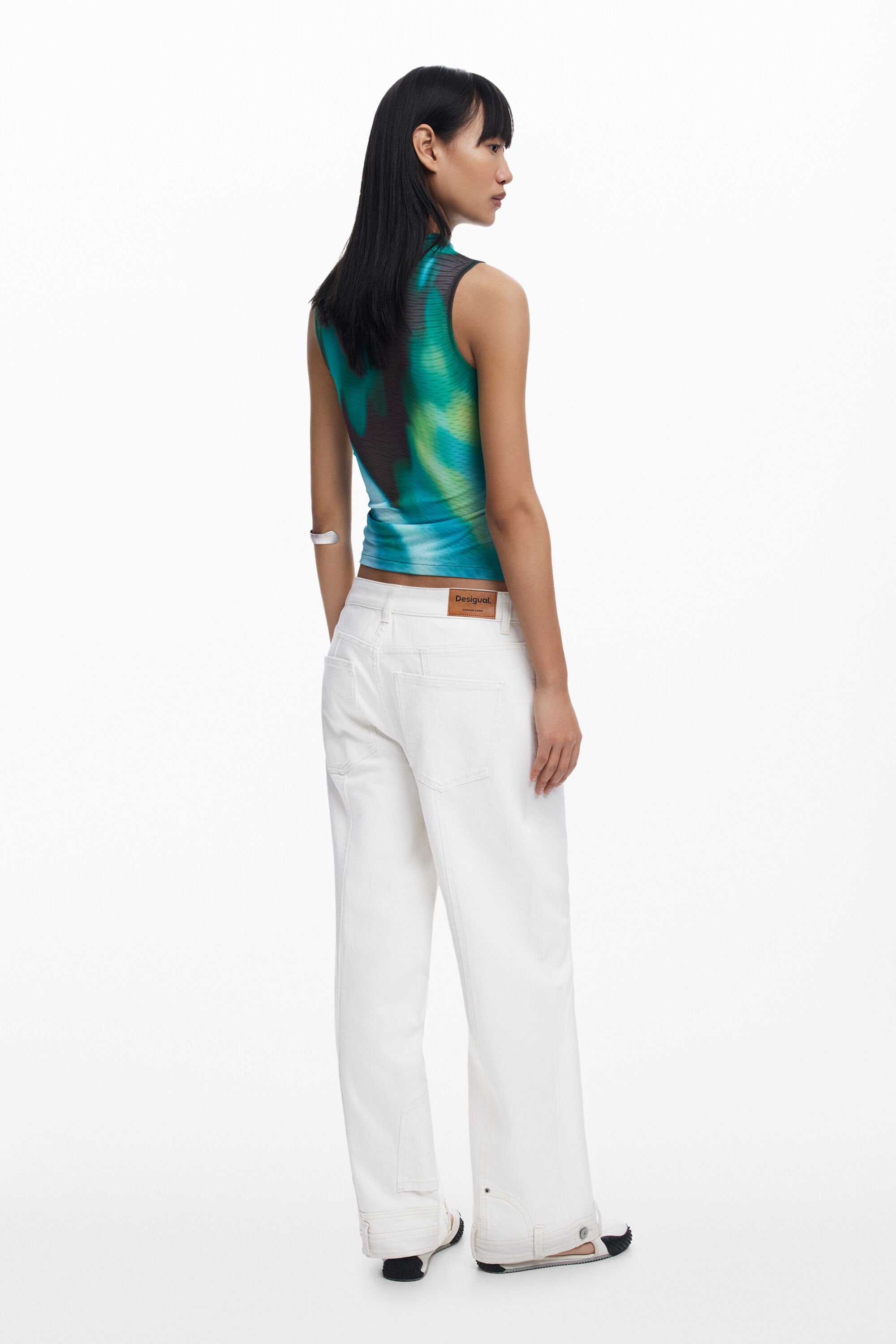 Desigual Gradient Tulle T-shirt