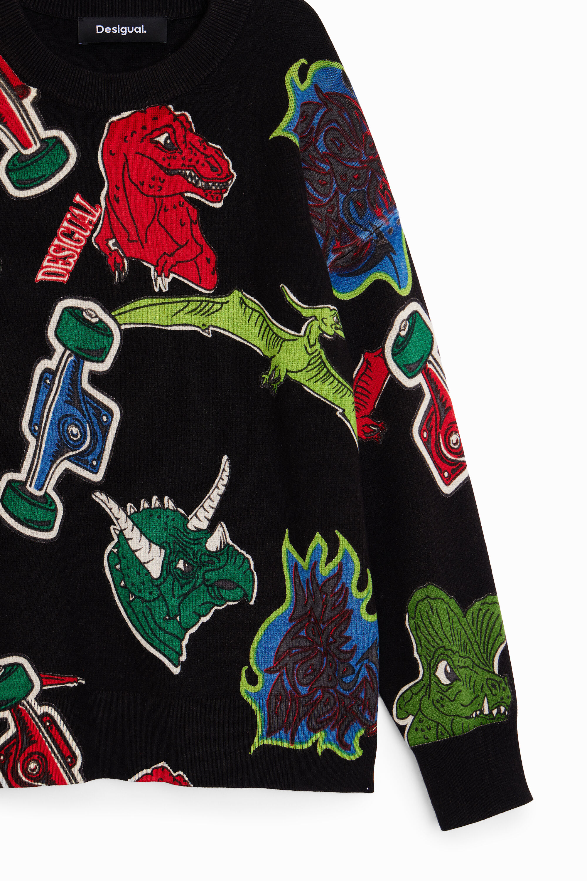 Saint laurent dinosaur sweater shop