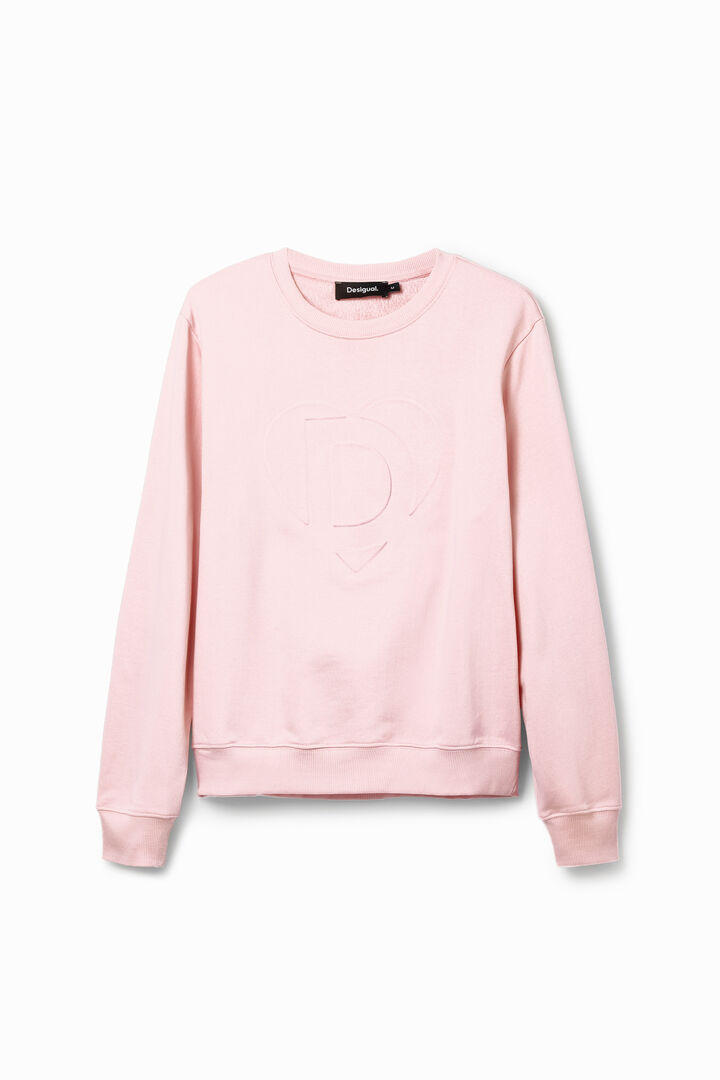 Felpa logo rilievo | Desigual