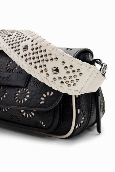 Midsize die-cut crossbody bag | Desigual