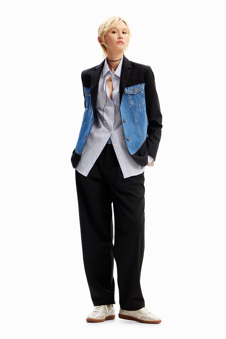 Hybrid tailored trousers | Desigual