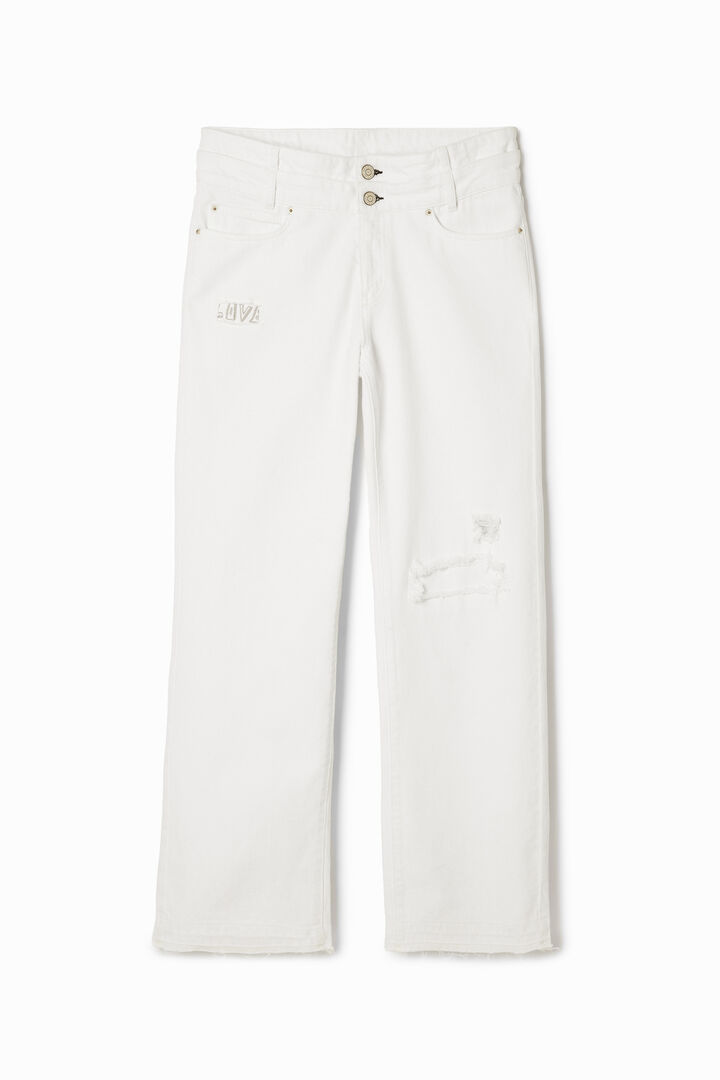 Pantalon long en denim