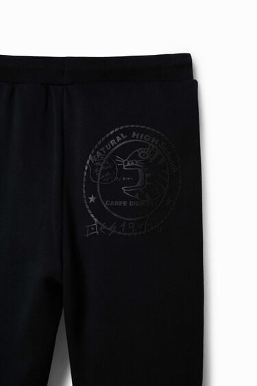 Spodnie joggery z logo | Desigual