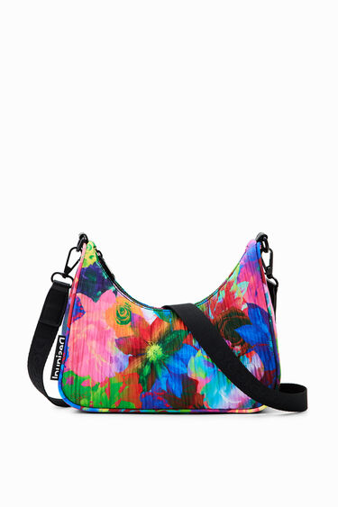 Geweldig gids winkelwagen Kleine tas met bloemen voor dames | Desigual.com