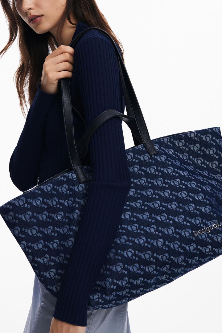 Desigual logo shopper bag | Desigual