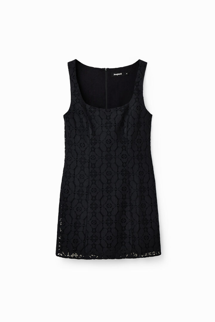 Vestido corto encaje | Desigual