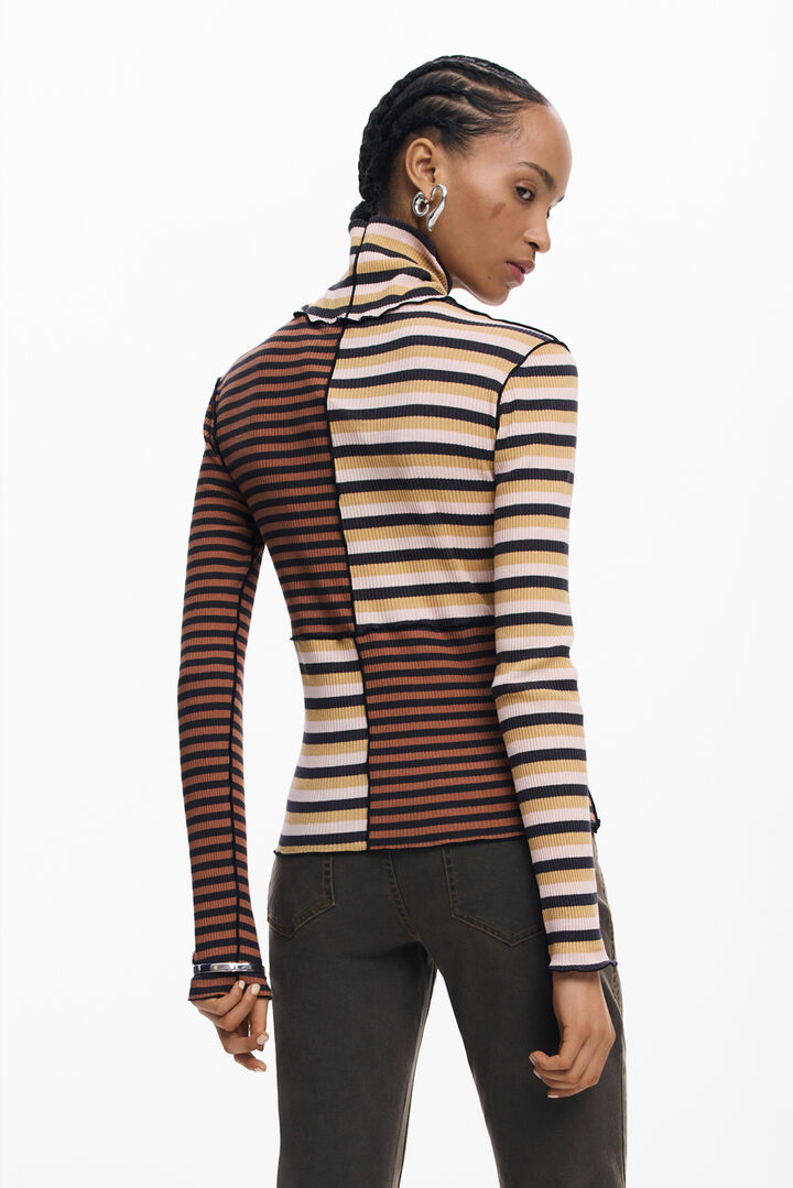 SAMARRETA DE MÀNIGA LLARGA COLL ALT | Desigual