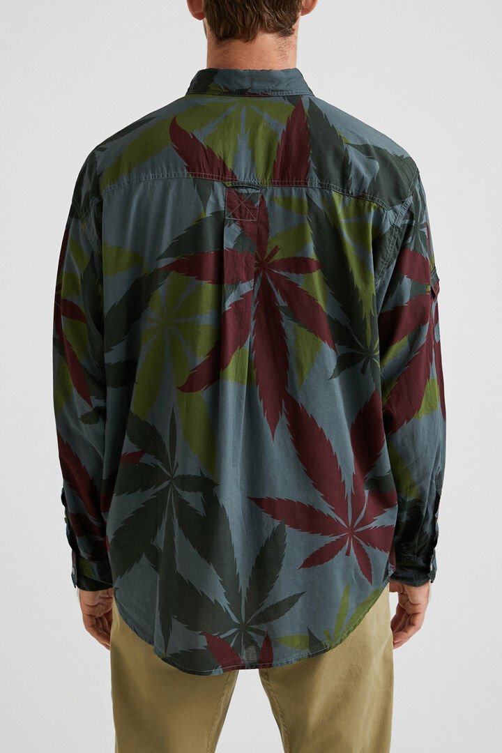 Printed cotton shirt | Desigual