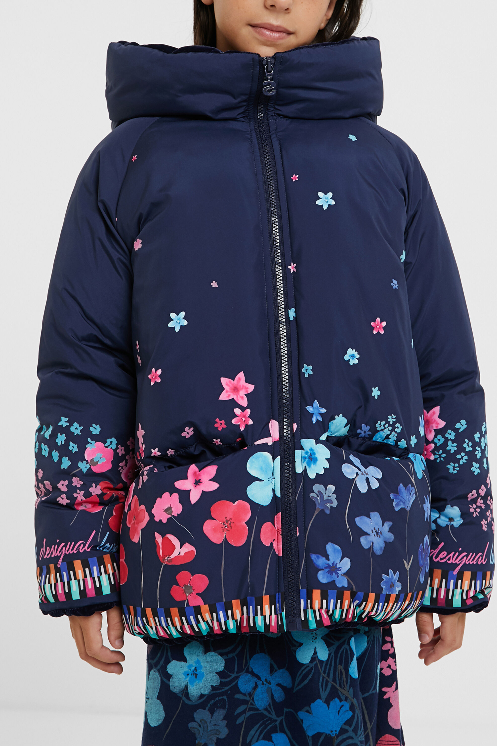 Chaqueta acolchada reversible | Desigual.com