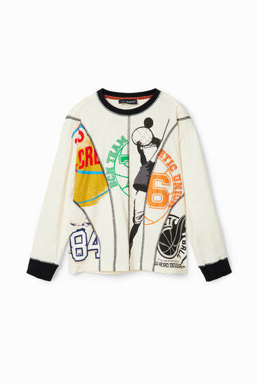 Samarreta patch sport | Desigual