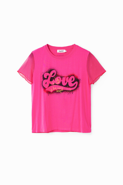 T-shirt graffiti Love