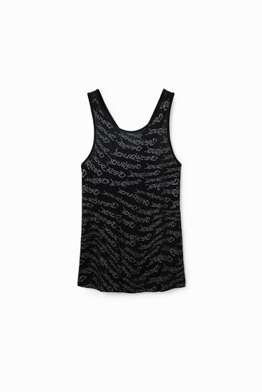 Camiseta tirantes sport logos | Desigual
