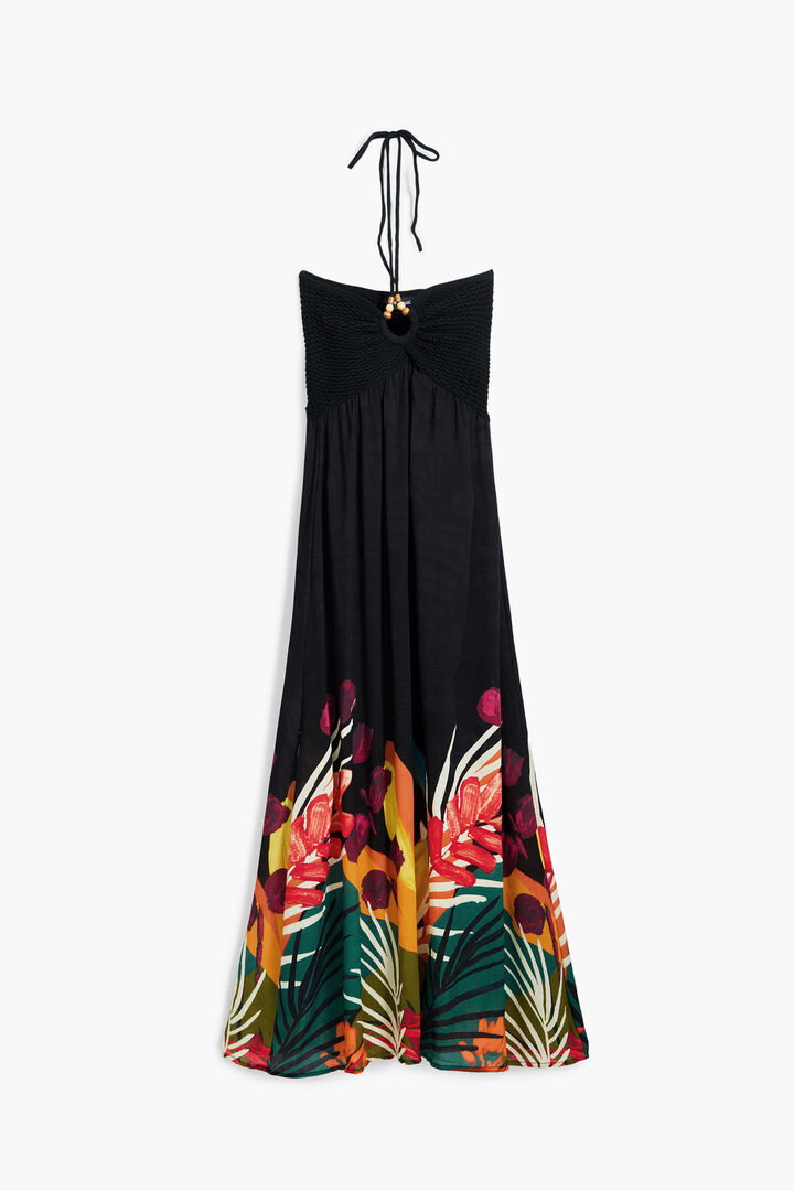 Vestido largo tropical