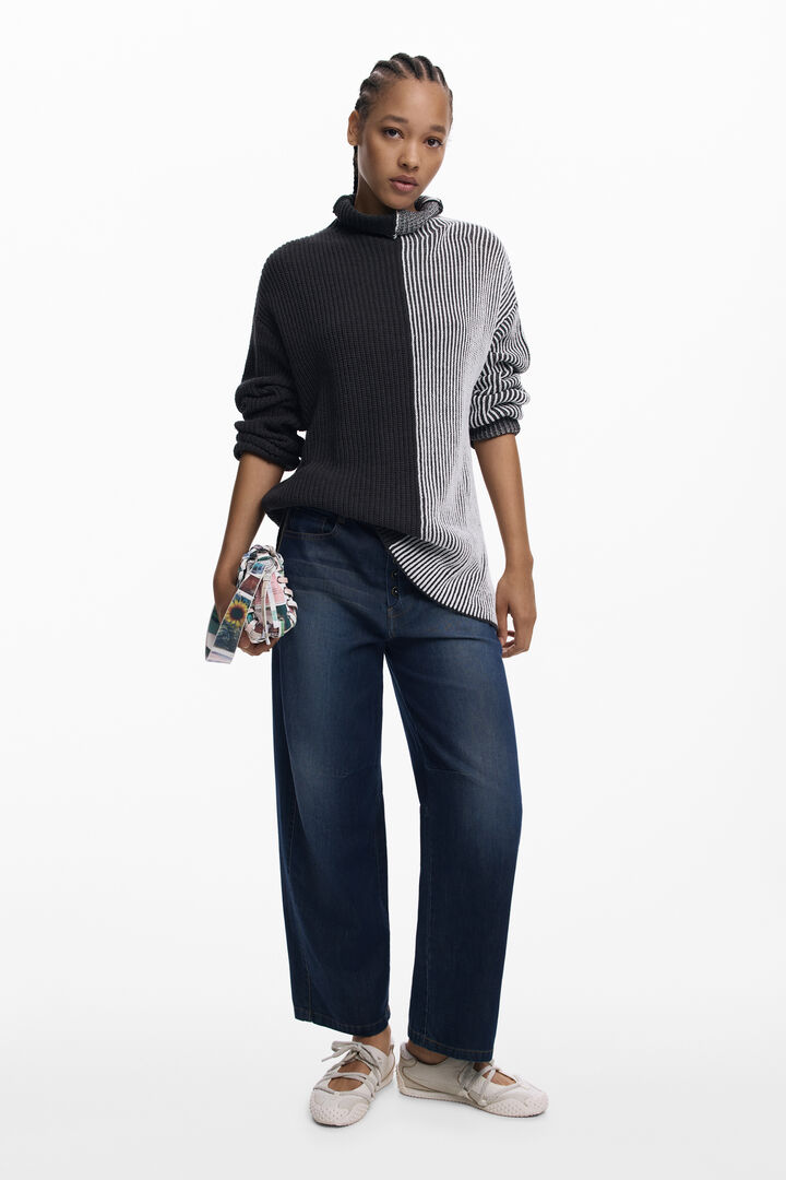 Jersey bicolor rayas | Desigual