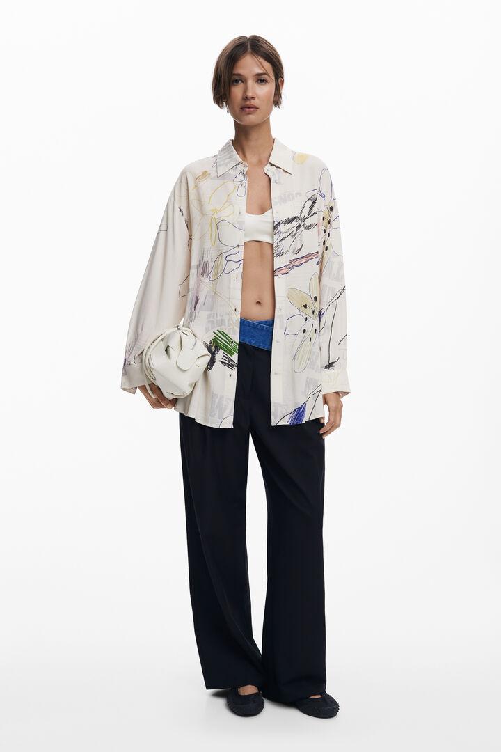 Camisa fluida collage | Desigual