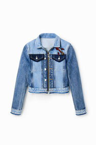 Chaqueta corta vaquera trucker | Desigual