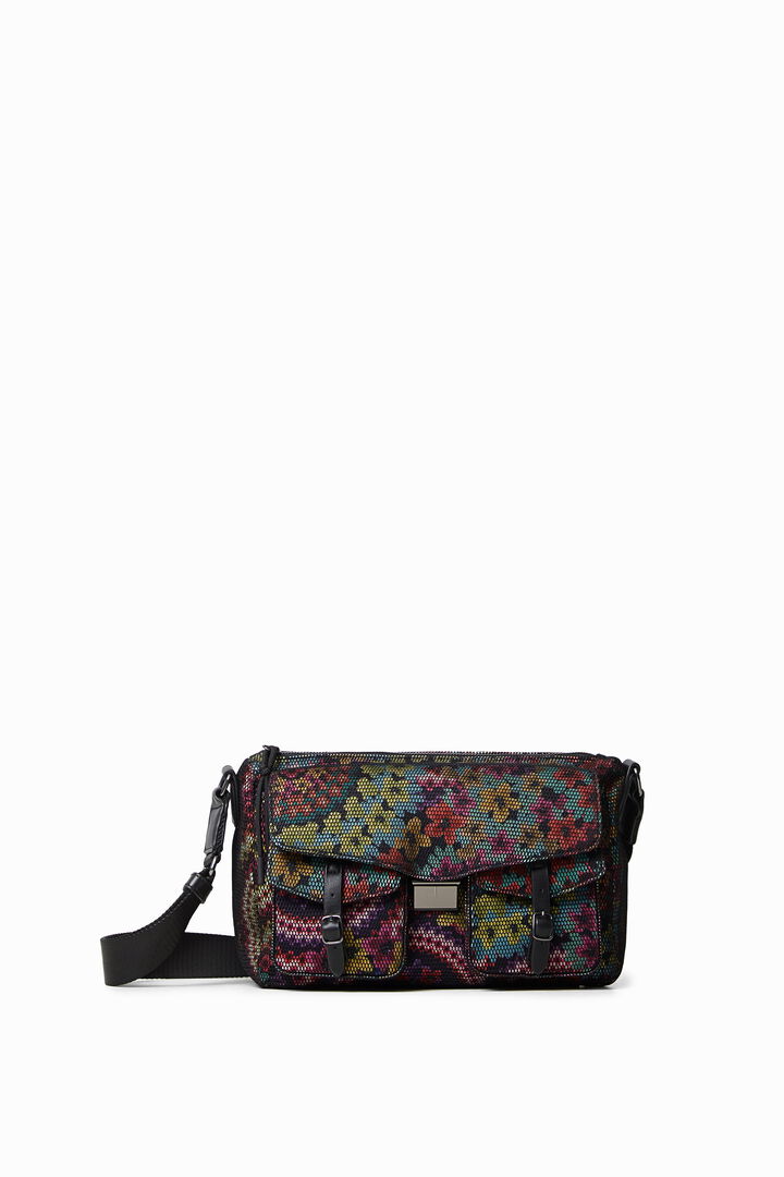 Bolso bandolera malla hilo | Desigual