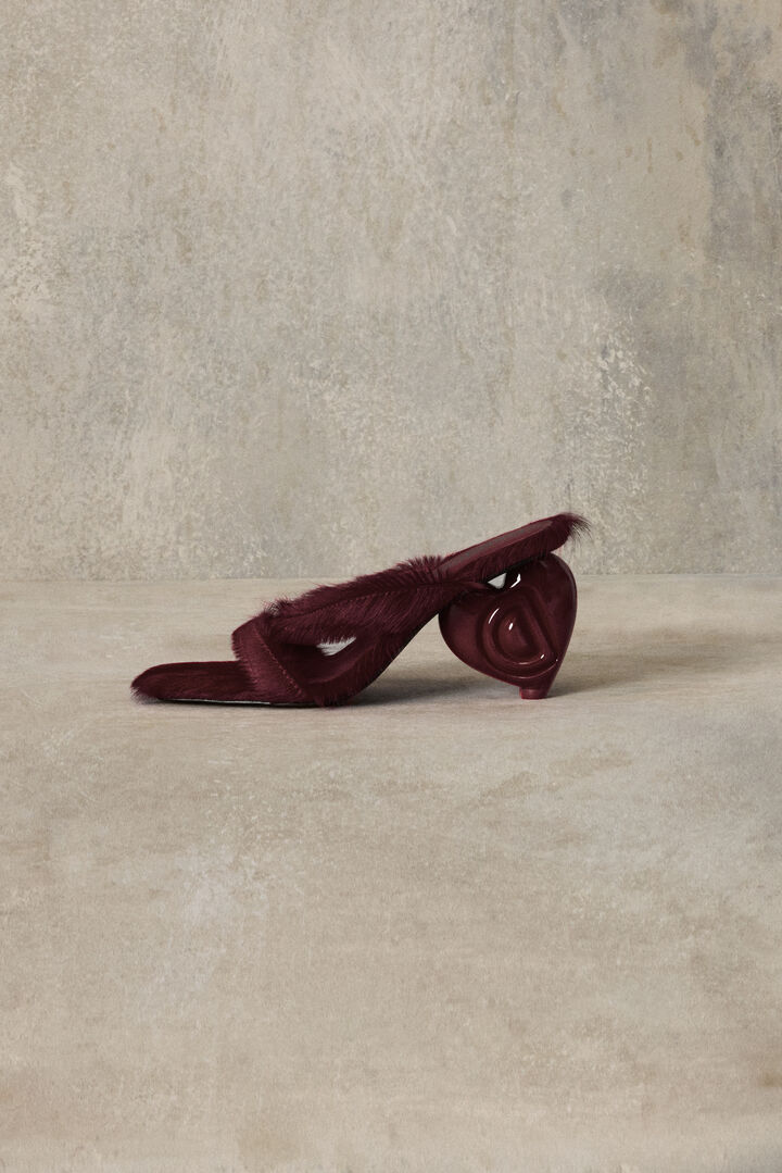 Heart studio fur sandal | Desigual