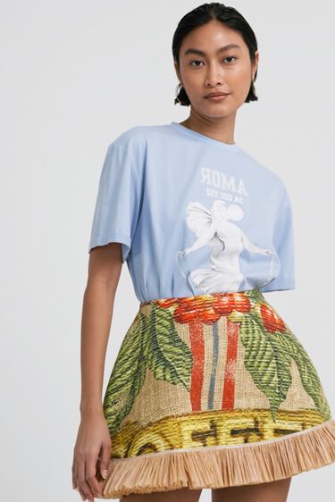 Stella Jean statue T-shirt | Desigual