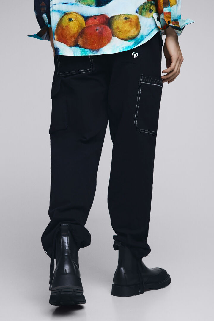 Pantalons cargo amb cordó | Desigual