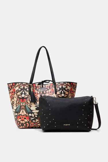 mosaico Declaración construcción Bolso reversible mariposa | Desigual.com