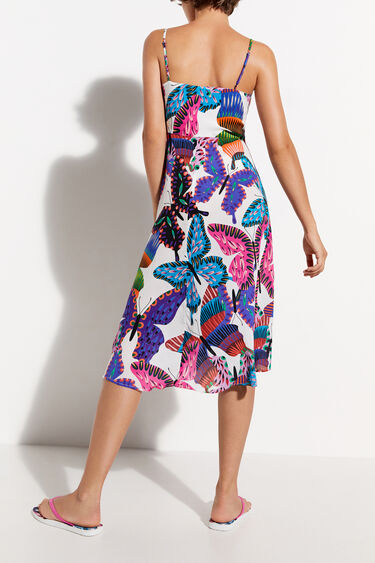 蝶々 ビーチワンピース Desigual Com