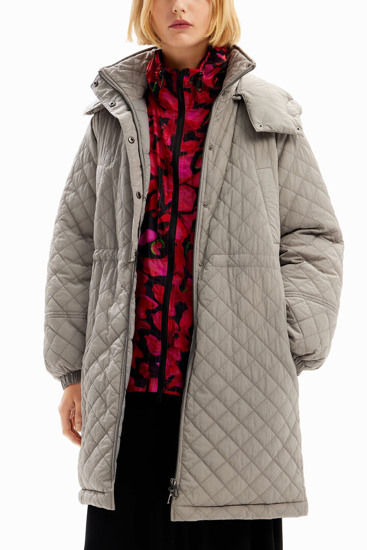 Steppmantel Puff&auml;rmel | Desigual