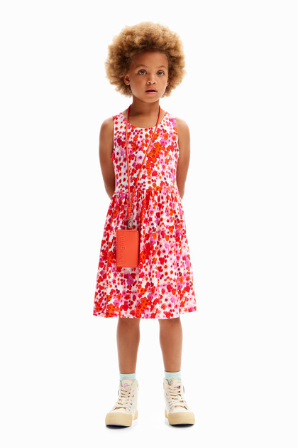Floral print dress