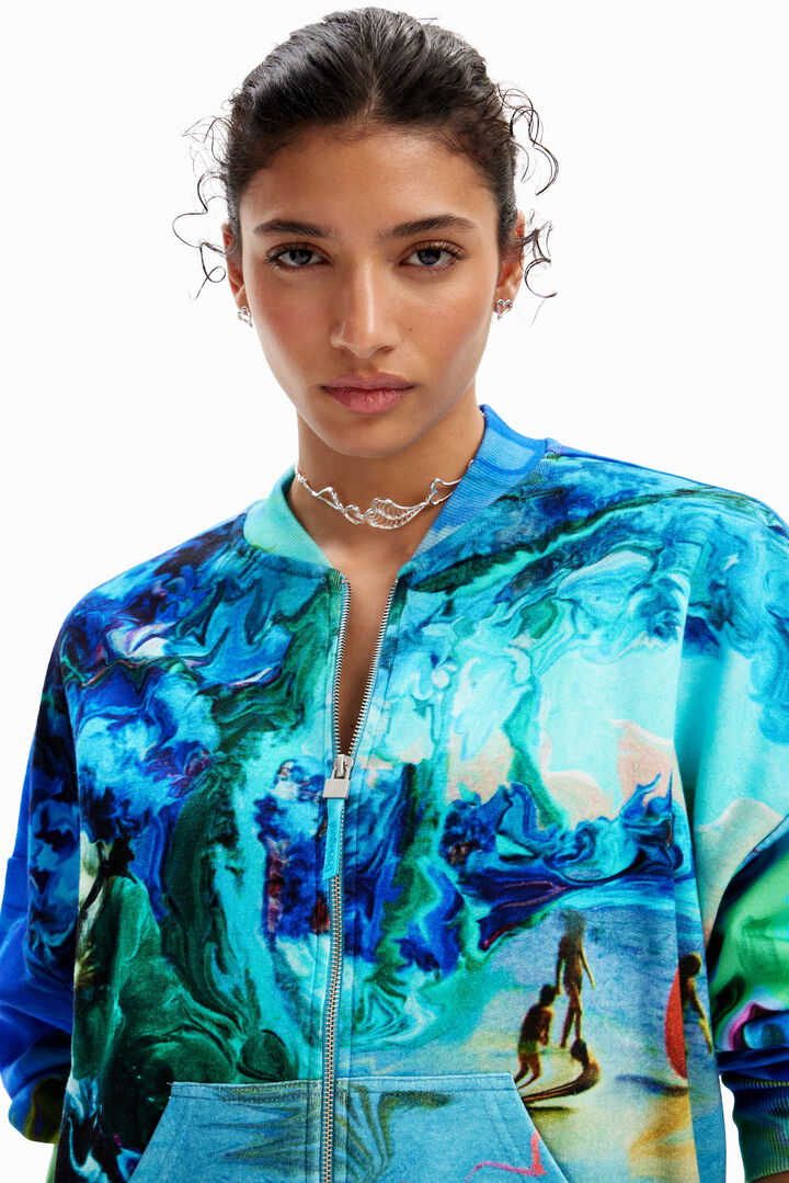 M. Christian Lacroix arty sweatshirt | Desigual