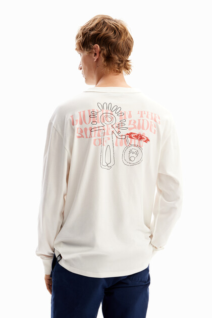 メッセージ アーティTシャツ