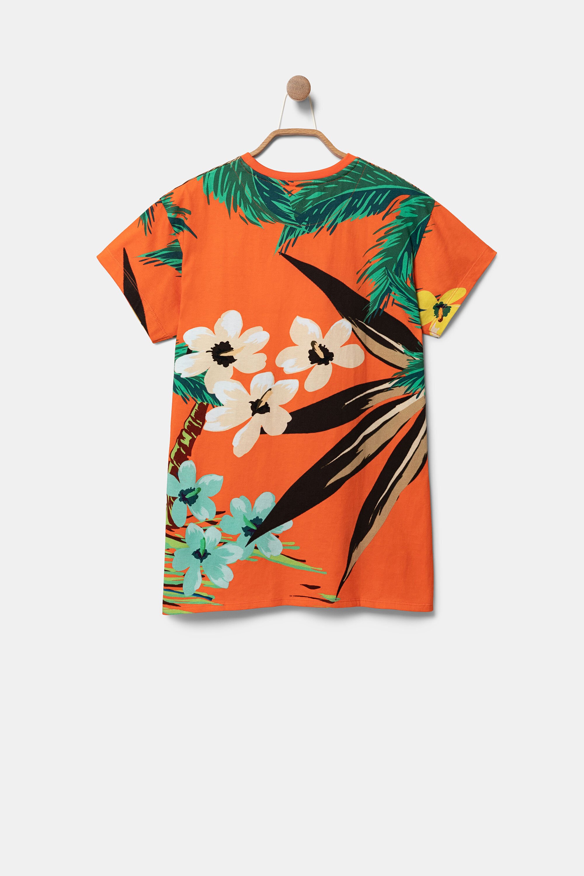 Hawaiian shirt dress