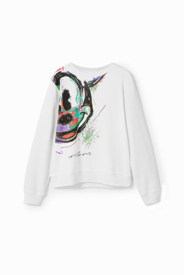 Arty Mickey Mouse sweatshirt | Desigual