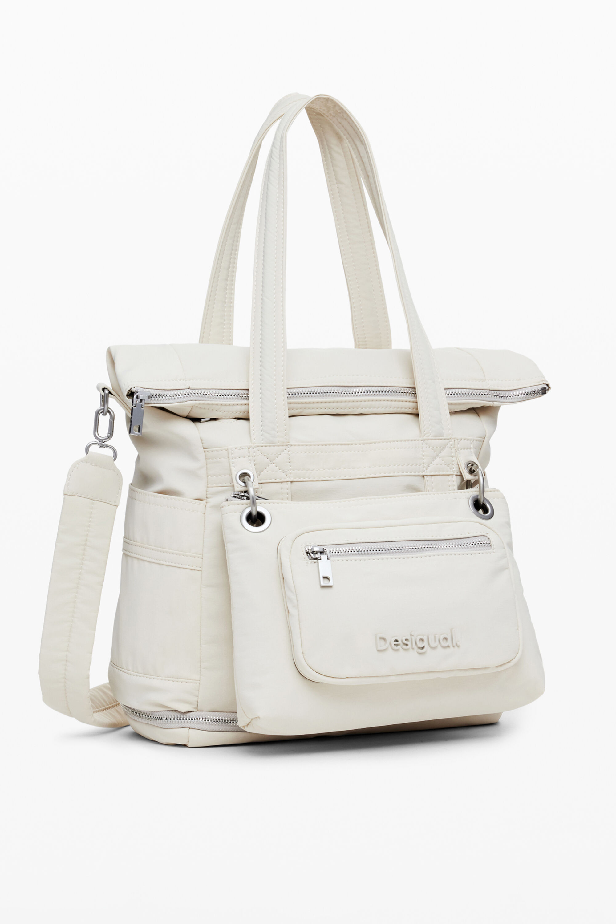 Multi position nylon backpack women s I Desigual