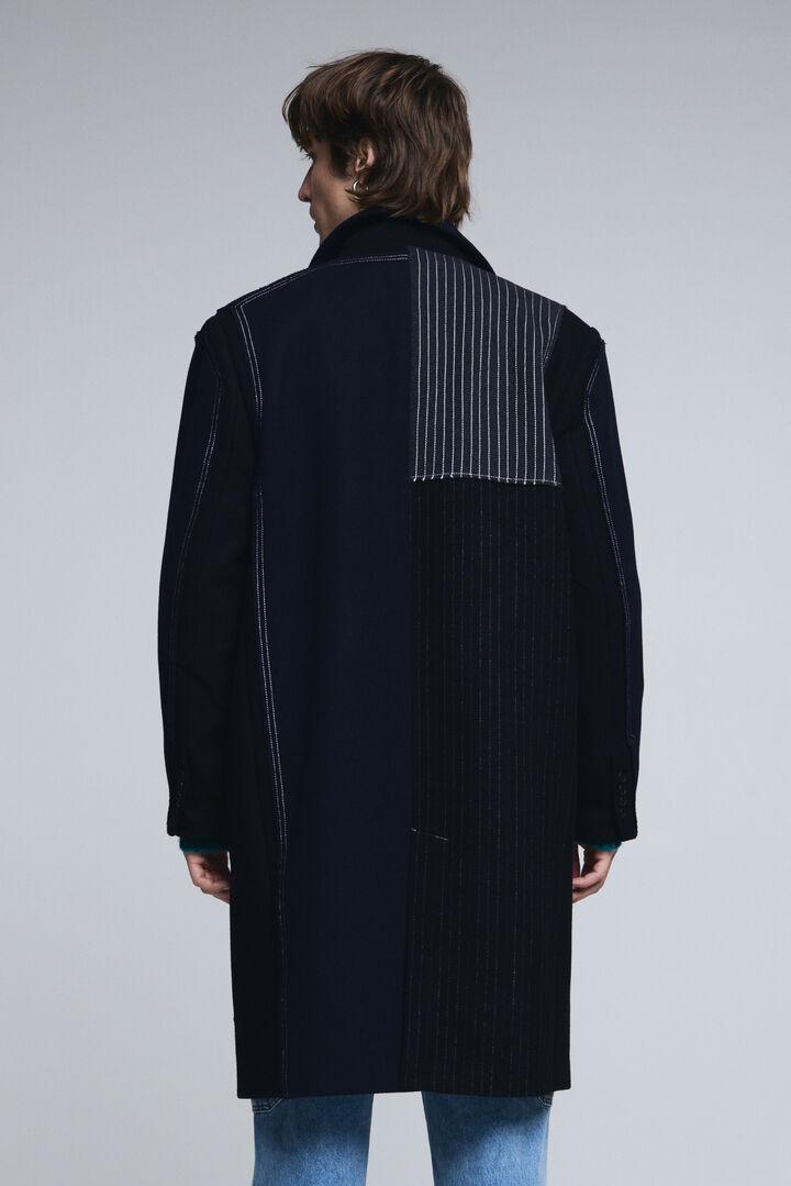 Casaco comprido listrado | Desigual