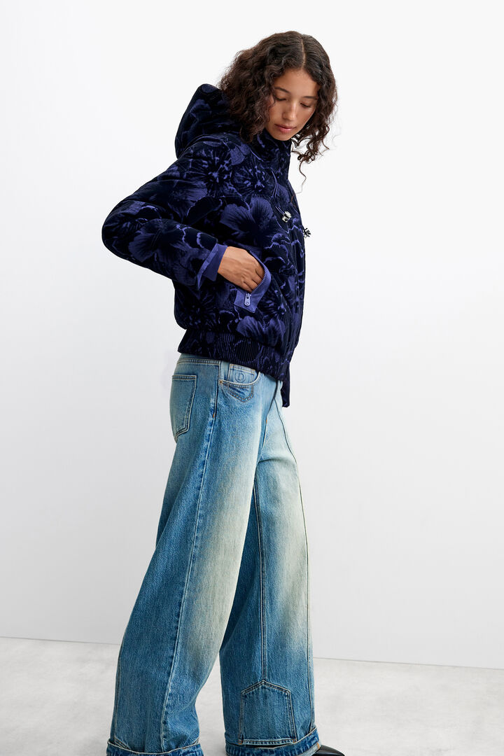 Manteau matelass&eacute; court