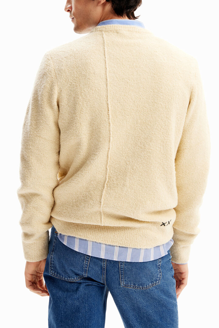 Wool texture pullover | Desigual