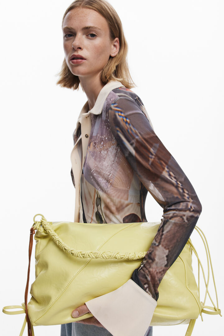 Sac moyen plissé | Desigual